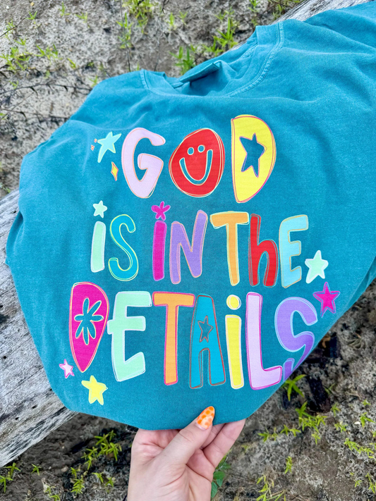 God Is In The Details Christian Shirt