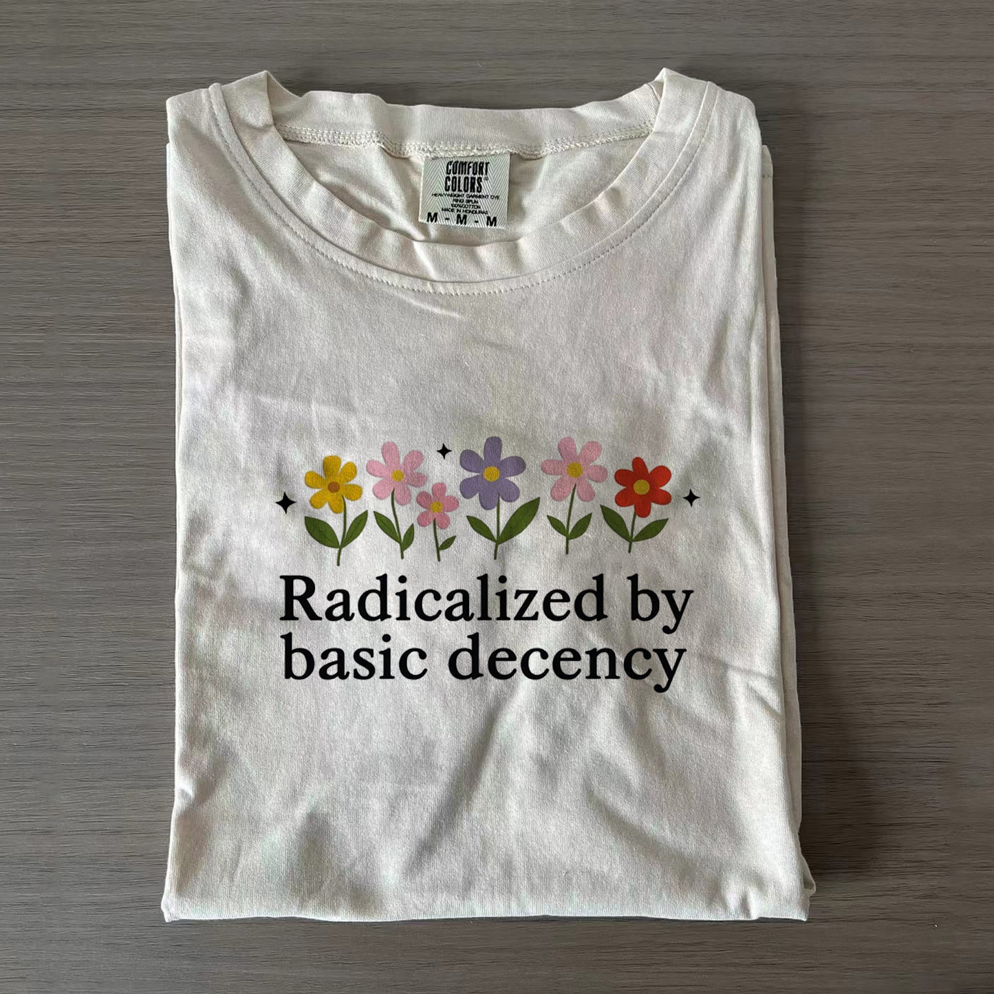 Radicalized By Basic Decency Feminist Shirt