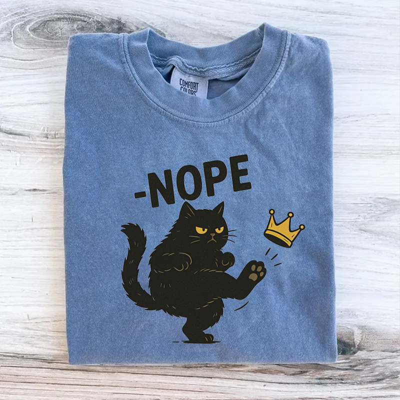 No Kings in America Black Cat Shirt