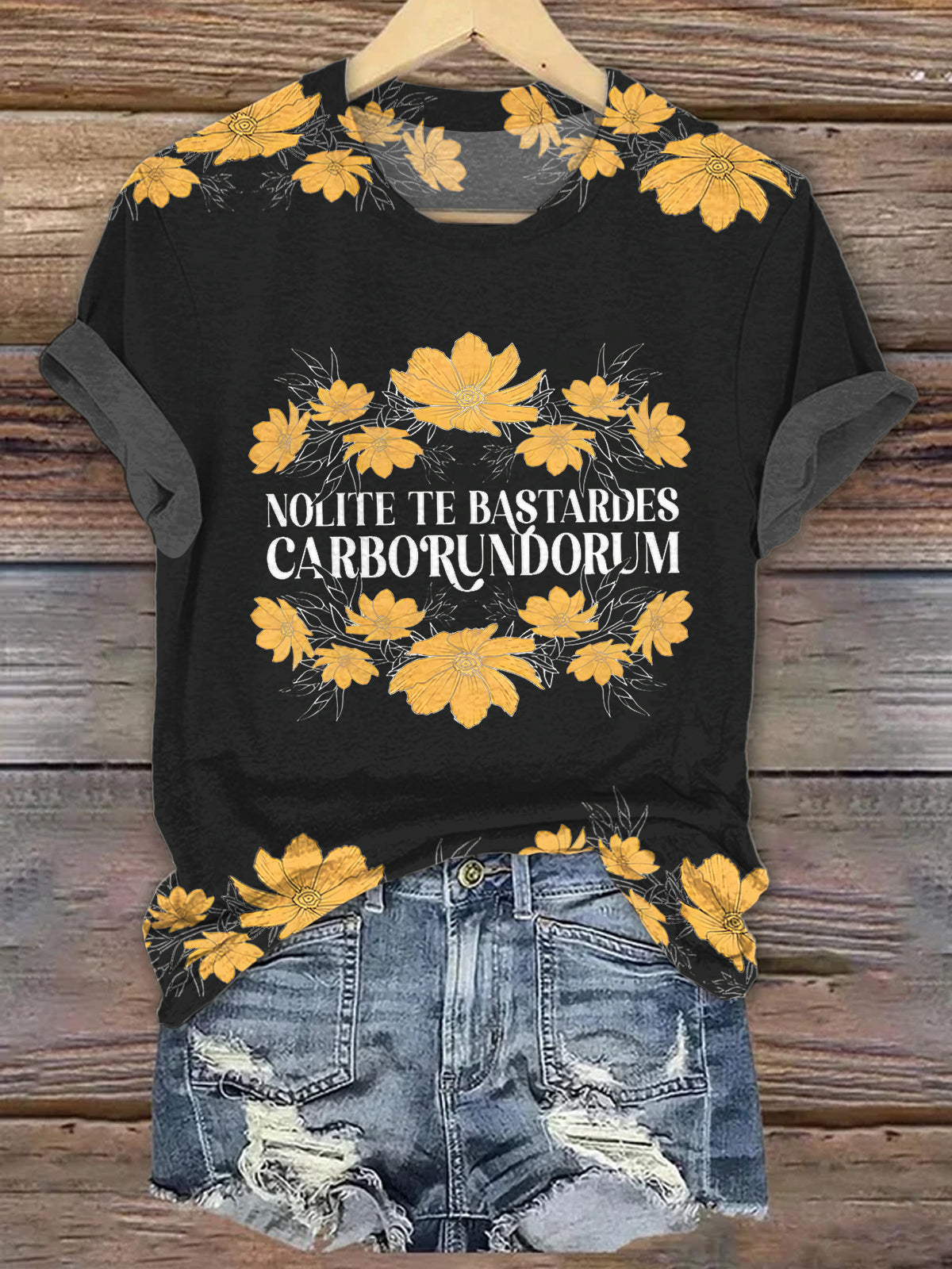 Nolite Te Bastardes Carborundorum Subtle Feminist Shirt